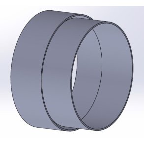 Adapter r�gr�r �155->�150, Bruges til 275-18