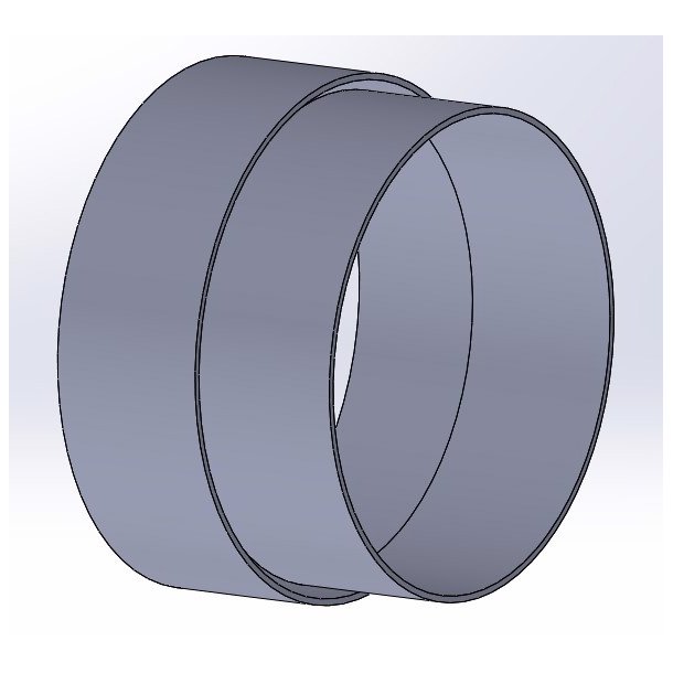 Adapter r�gr�r �155->�150, Bruges til 275-18