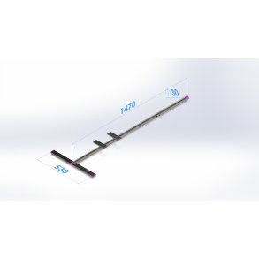 Tux 75 Skrab for vandrebund, �30 aksel